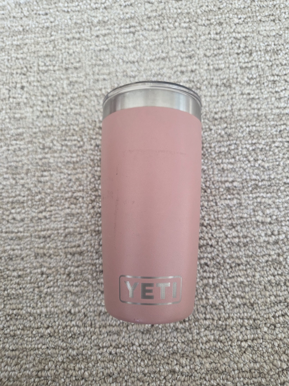 YETI Pink Stainless Steel Tumbler